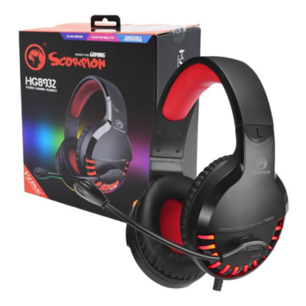 AUDÍFONO GAMING MARVO-SCORPION HG8932