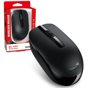 MOUSE GENIUS INALAMBRICO BLUE WIRELESS NX-7007 black