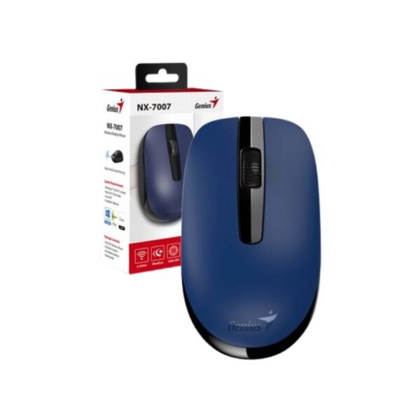 MOUSE GENIUS INALAMBRICO BLUE WIRELESS NX-7007