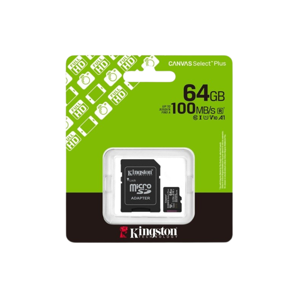 MICROSD KINGSTON 64GB CLASS10