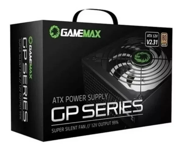 FUENTE DE PODER GAMEMAX GP PERFORMACE EDICION BLACK GP-650