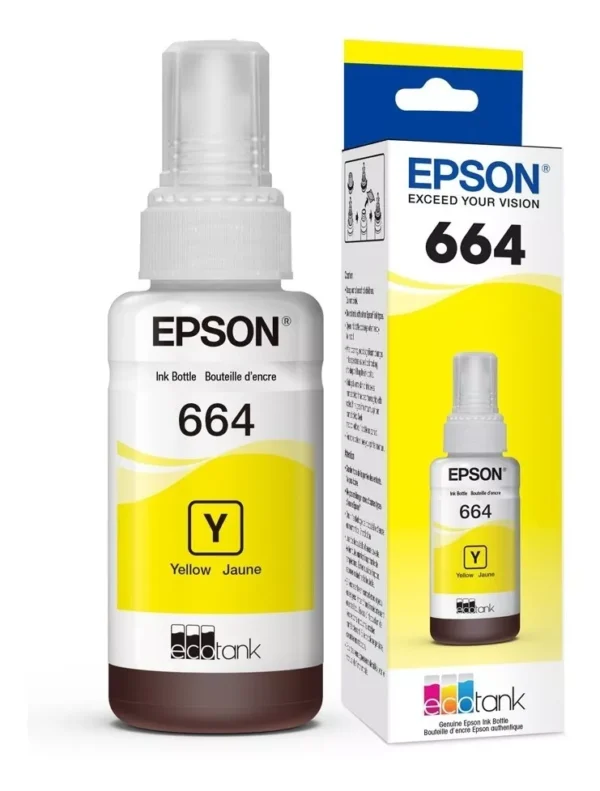 TINTA EPSON 504 AMARILLO