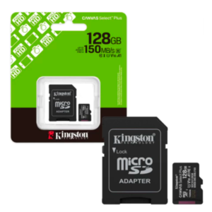 MICROSD KINGSTON 128GB CLASE 10