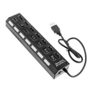 HUB TIPO REGLETA Usb 2.0 7 puertos