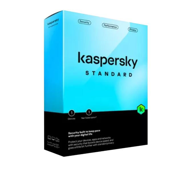 LICENCIA ANTIVIRUS kaspersky Estándar Home  1año, 1 equipo