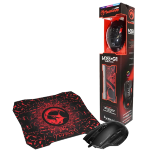 MOUSE MARVO M355 + G1 Pad Mouse Gaming