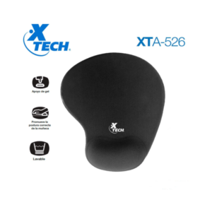 MOUSE PAD Gel Xtech Xta526 apoya muñeca negro