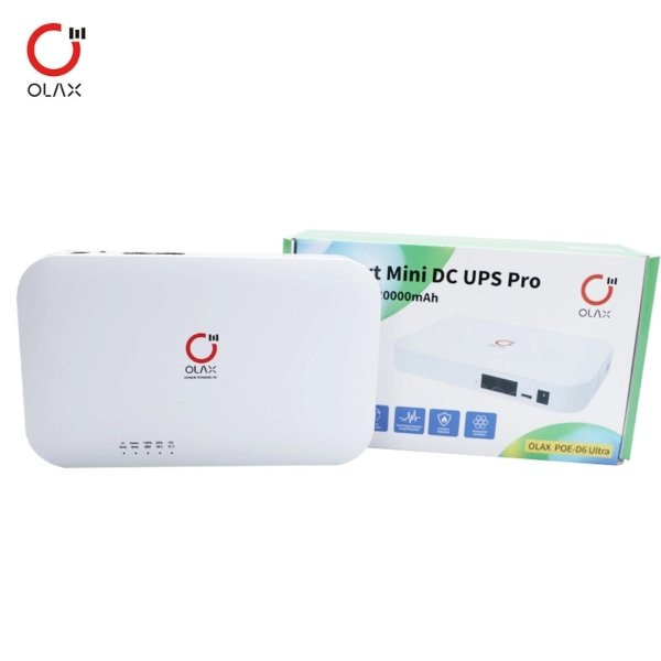MINI UPS Olax  D6 Ultra  20000 Mah Power Bank Router Respa Bateria