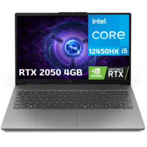 PORTATIL LENOVO GAMING LOQ 15IAX9E CORE I5-12450HX 12VA GENERACION MEMORIA 16GB DISCO SOLIDO 512GB 15.6"