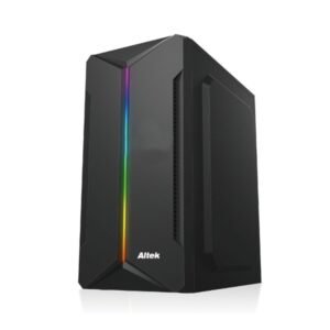 CASE COMBO ALTEK 4300 BLACK T,M,P TIRA LED RGB ATX