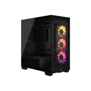 CASE CORSAIR ATX 3500X ARGB MID-TOWER TEMPERED GLASS N-PS 3VEN-RS120 Black