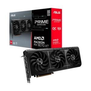 TARJETA DE VIDEO ASUS PRIME RADEON RX-9070XT OC 16GB GDDR6 256BIT HDMI 3DP 3VENT PCIE 5.0