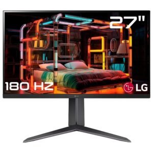MONITOR LG X27GS65F-B  27 INCH GAMING ULTRAGEAR FHD IPS HDMI DP 180HZ 1MS HDR10 BLACK