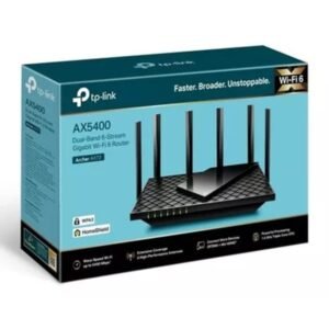 ROUTER TPLINK ARCHER-AX73 WIFI 6 AX5400 Mbps 4 PUERTOS GIGABIT 6 ANTENAS