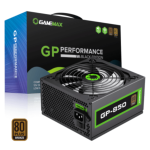FUENTE DE PODER GAMEMAX GP-850 BLACK BRONCE GAMING 80 PLUS