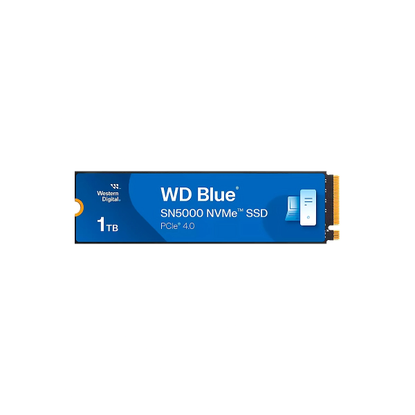 DISCO SOLIDO WESTERN DIGITAL SN5000 NVME 1TB M.2 2280 PCIE GEN 4 BLUE