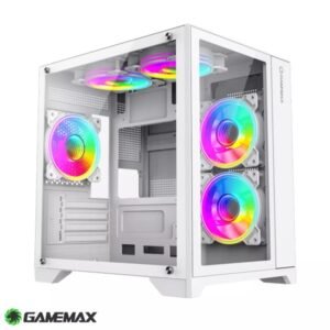 CASE GAMER GAMEMAX INFINITY WHITE ATX VIDRIO TEMPLADO