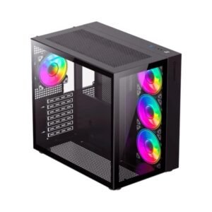 CASE GAMER GAMEMAX INFINITY BLACK ATX VIDRIO TEMPLADO