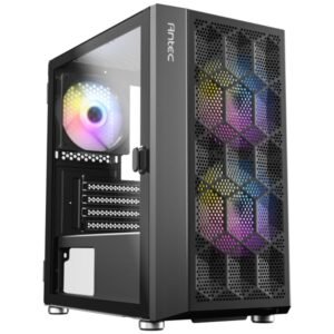 CASE GAMER ANTEC NX200M RGB 1X120MM IN REAR 2X120MM FIXED IN FRONT 1X120MM IN REAR