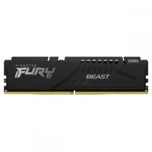 MEMORIA DIMM KINGSTON FURY BEAST NEGRO 16GB DDR5-5200 CL40 288-PIN NON-ECC