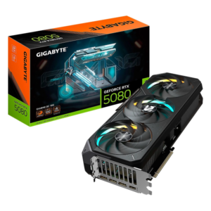 TARJETA DE VIDEO GIGABYTE GEFORCE RTX-5080 GAMING OC 16GB 256BIT GDDR7 3DP HDMI 3VENT. PCIE 5.0