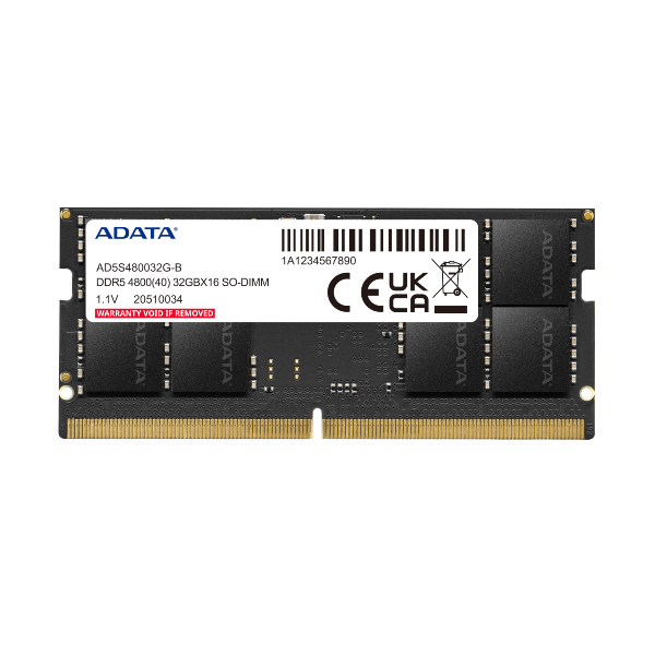 MEMORIA SODIMM ADATA 32GB DDR5-4800 PARA LAPTOP