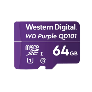 MICRO SDXC W/D PURPLE 64GB UHS-I U1 CLASE 10