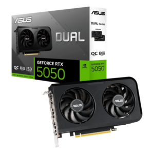TARJETA DE VIDEO ASUS DUAL GEFORCE RTX 5050 8GB GDDR6 OC EDITION 90YV0N72-M0AA00
