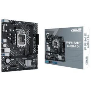 MAINBOARD ASUS H610M-F D4 DDR4 M.2 12VA, 13VA, 14VA GENERACION