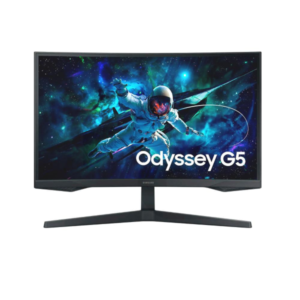 MONITOR SAMSUNG ODYSSEY G5 27INC. LS27CG552 CURVO QHD 165HZ 1MPRT AMD FREESYNC HDMI BLACK