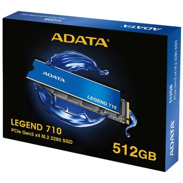 DISCO SOLIDO ADATA LEGEND 710 512GB PCIE GEN3 M.2 2280 3Y