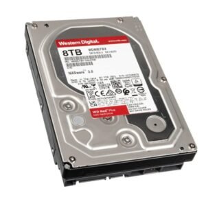 DISCO DURO WESTERN DIGITAL -NAS-8TB-5640RPM-3.5INC.-RED PLUS- 256MB CACHE