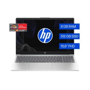 PORTATIL HP LAPTOP 15-FC0232LA AMD RYZEN 3-7320U 15.6" FHD RAM 8GB, SSD 512GB BLUE