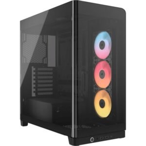 CASE CORSAIR ATX 4500X LX-R RGB ICUE LINK PANORAMIC GLASS 2USB3.2 HD-AUDIO MID-TOWER BLACK