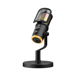 MICROFONO GENIUS MIC-S400U STREAMING USB-A USB-C RGB BLACK