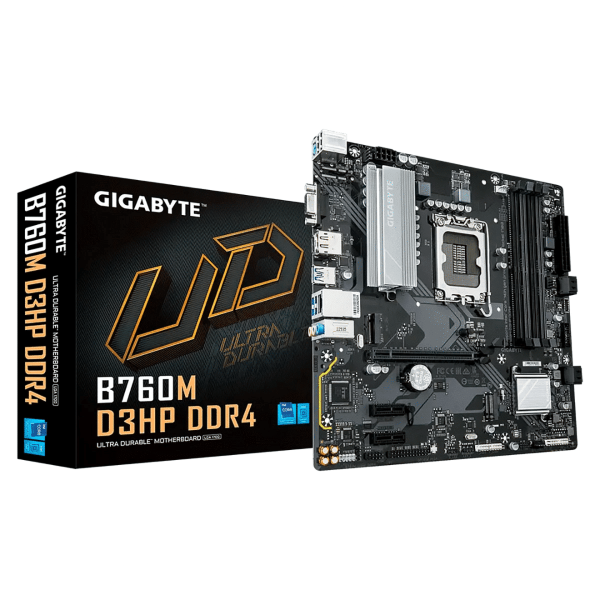 MAINBOARD GIGABYTE B760M D3HP DDR4 4 DIMM SOCKET