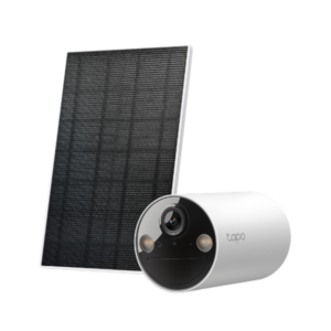 CAMARA TP-LINK TAPO C410 KIT TIPO BALA PANEL SOLAR EXT 3MP FIJA VIS. NOCT COLOR WI-FI BIDIREC 512GB