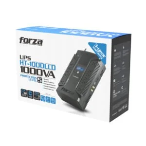 UPS FORZA HT-1000LCD 1000VA 600W 12 TOMAS 2-USB 50/60HZ 120V