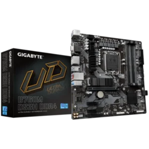 MAINBOARD GIGABYTE B760M DS3H ddr4 12va, 13va, 14va Lga 1700