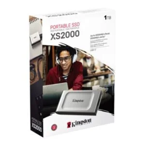 Disco Externo Solido Kingston XS2000 1tb Usb 3.2-c silver